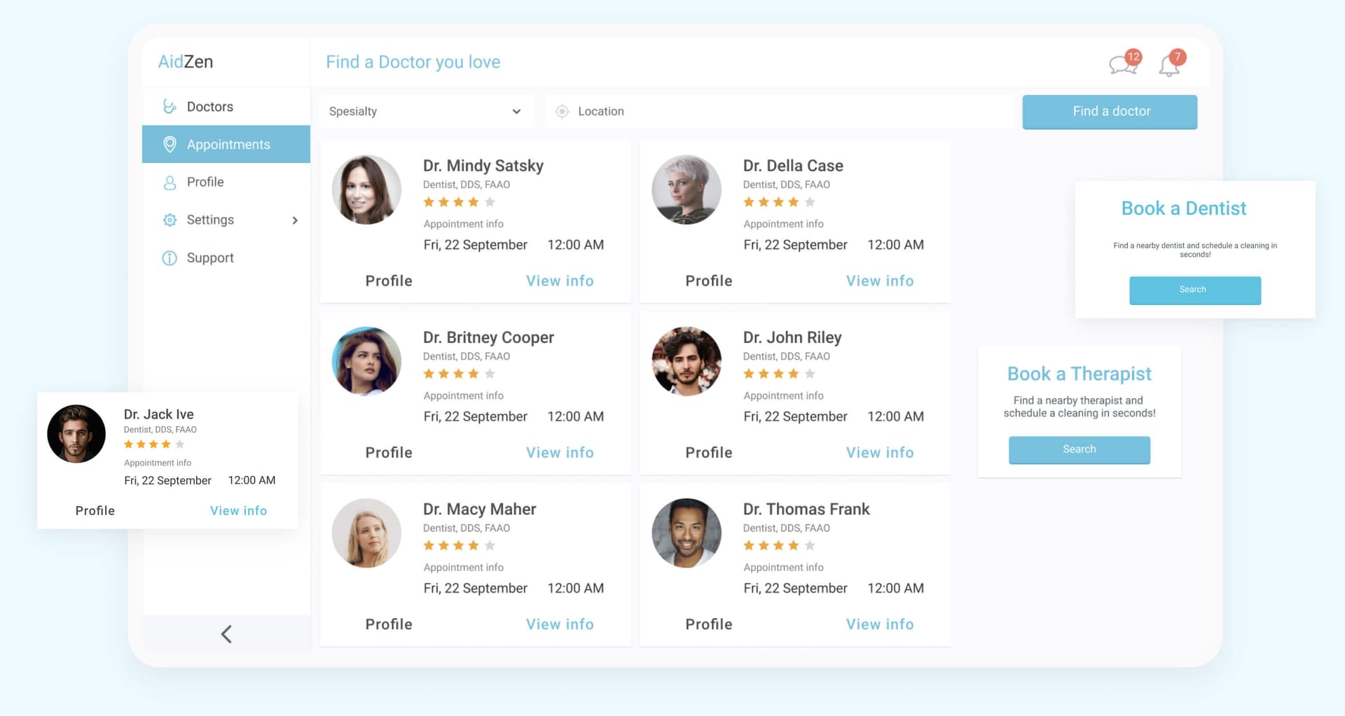 Doctor appointment scheduling user experience