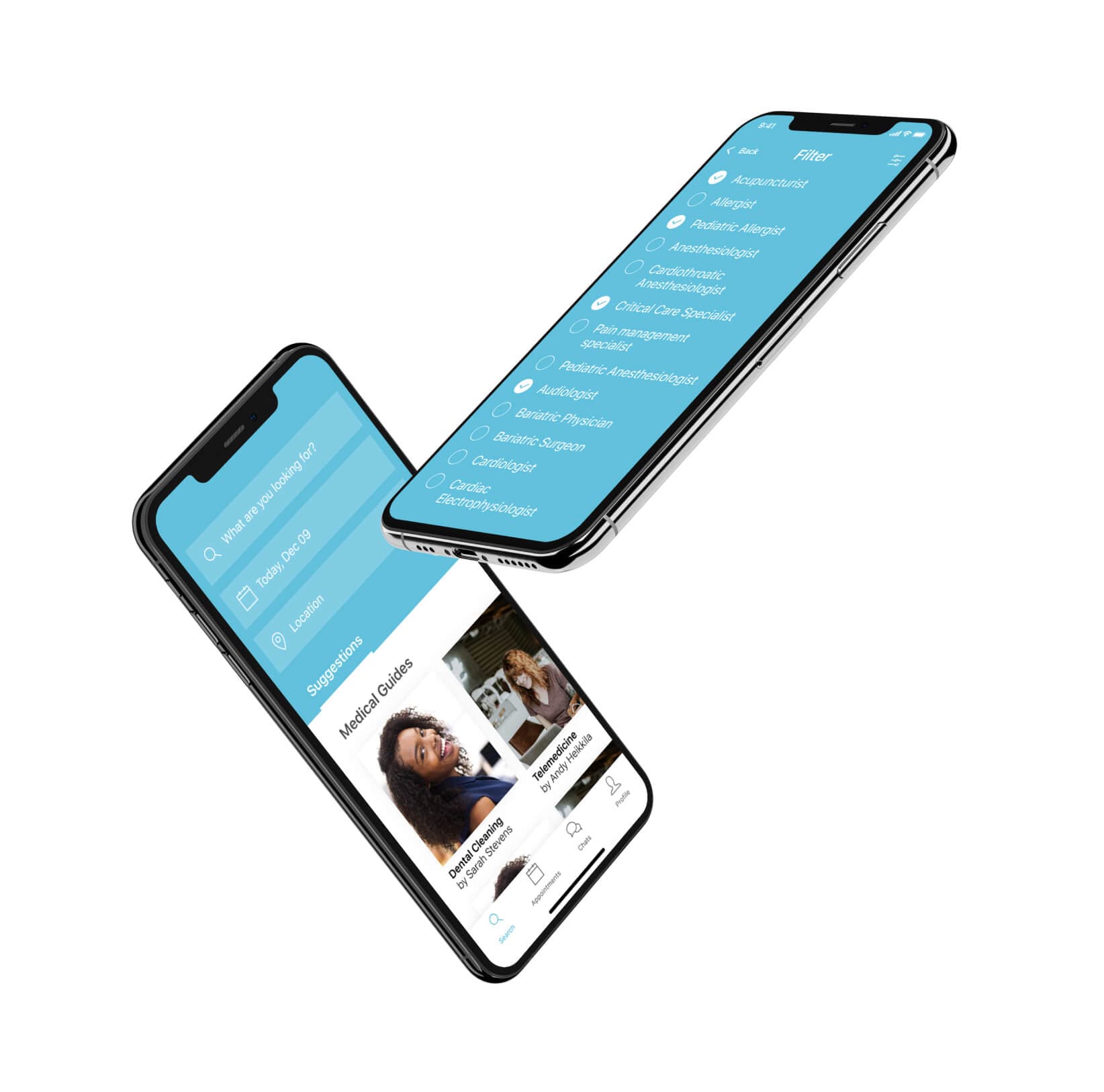 Doctor search user experience